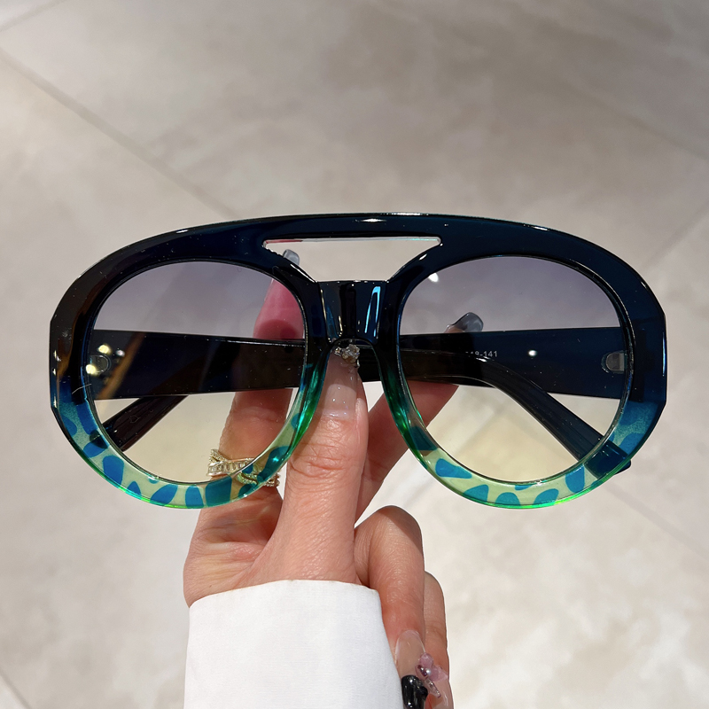 Men'S Fashion Glasses - Oversized Round Goggle Men Fashion Double