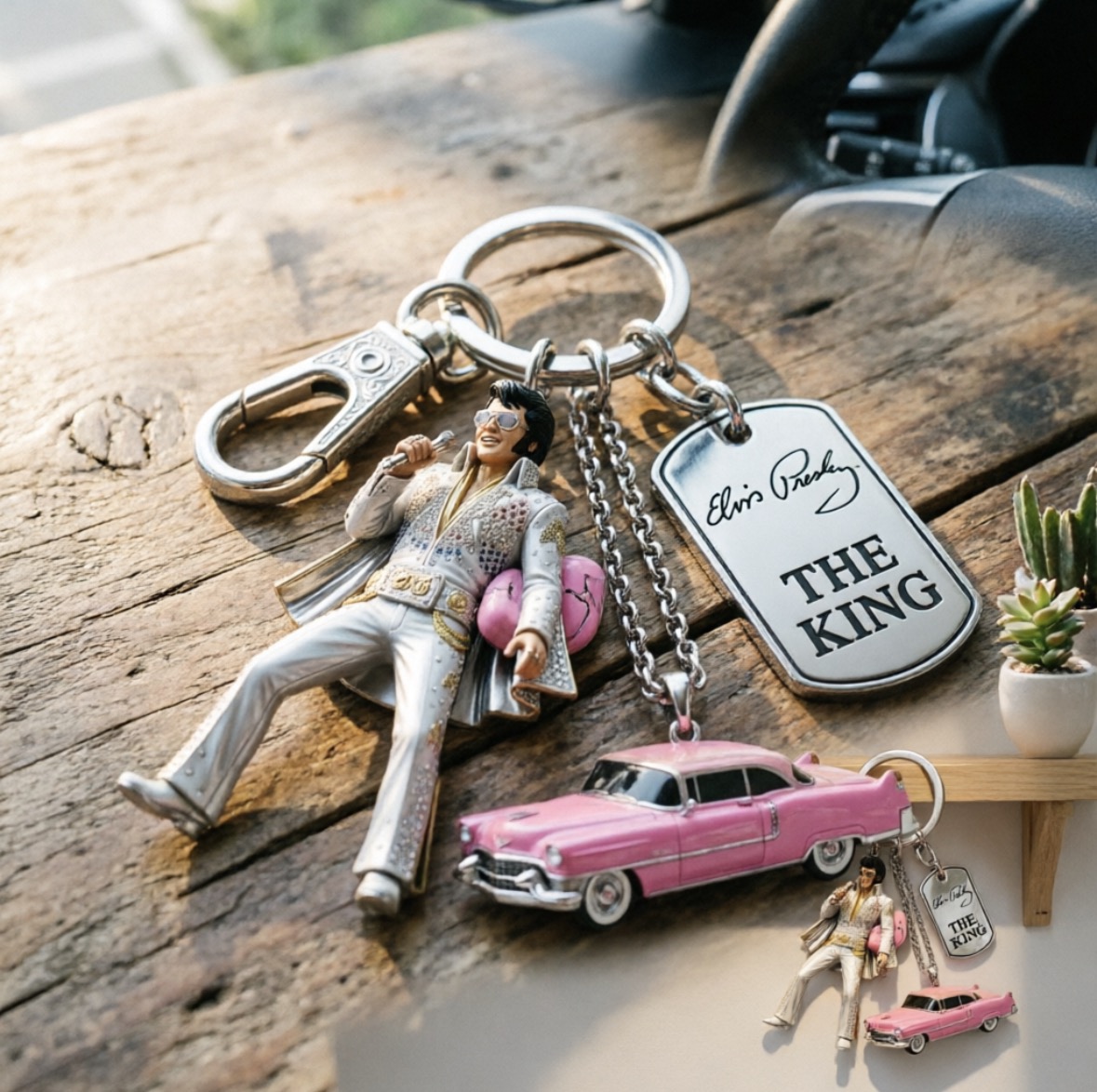 Men Fashion Key - Michael Jackson Keychain, Classic Dance King