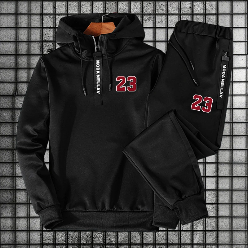 Men'S Fashion Zipper Hoodie - Men Women Set/Hoodie/Pants 2026 New Fashion