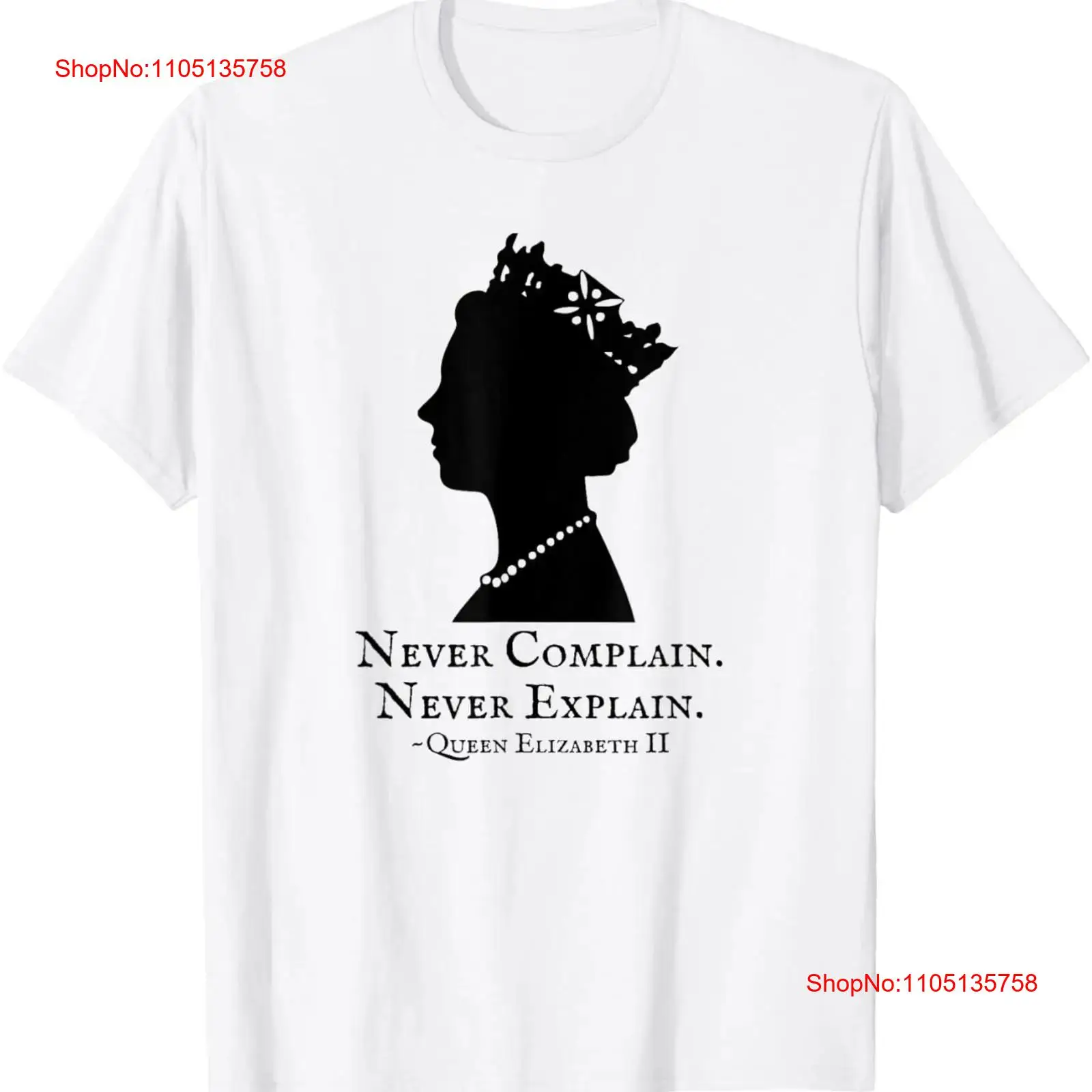 Queen of England Silhouette Ne - Men'S Fashion Explained recension och pris