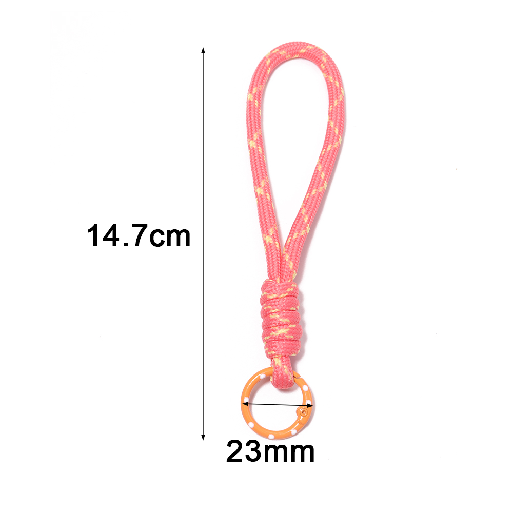 5pcs/lot Colorful Braided Keyc - Men Fashion Key recension och pris