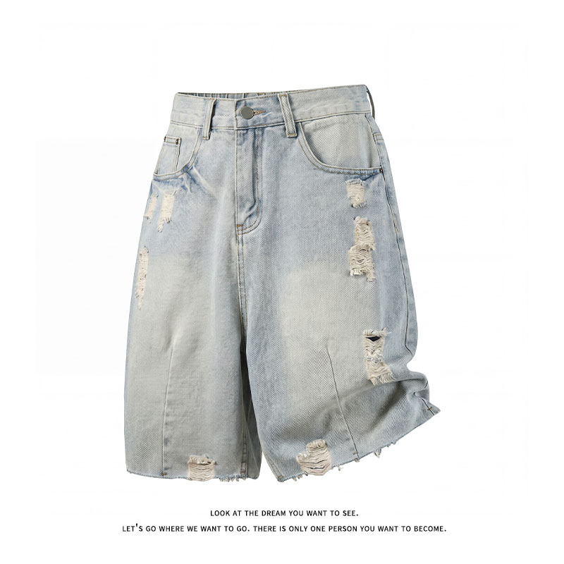 Summer Men's Casual Jeans Shor - Jeans Pants Fashion Men recension och pris