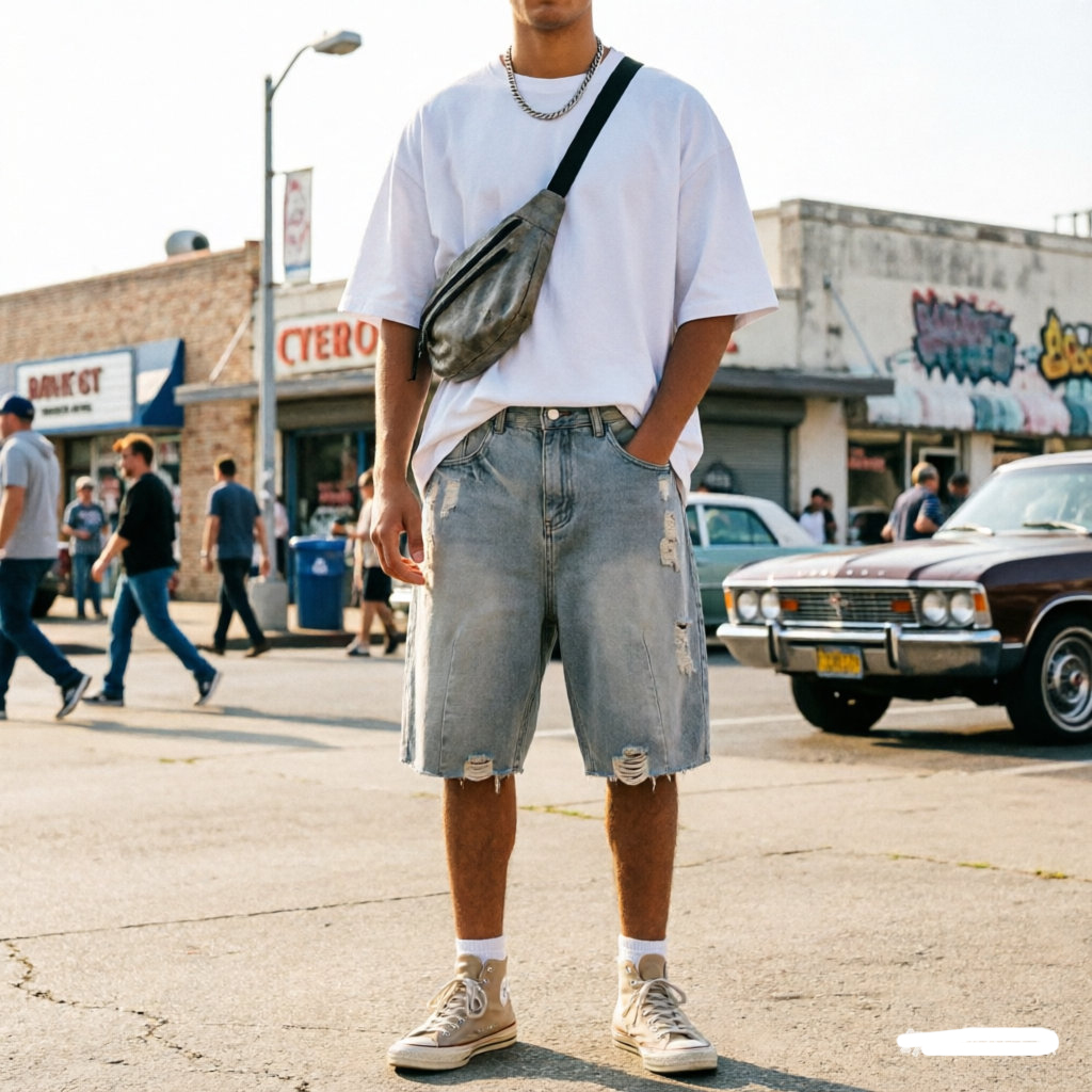 Summer Men's Casual Jeans Shor - Jeans Pants Fashion Men recension och pris