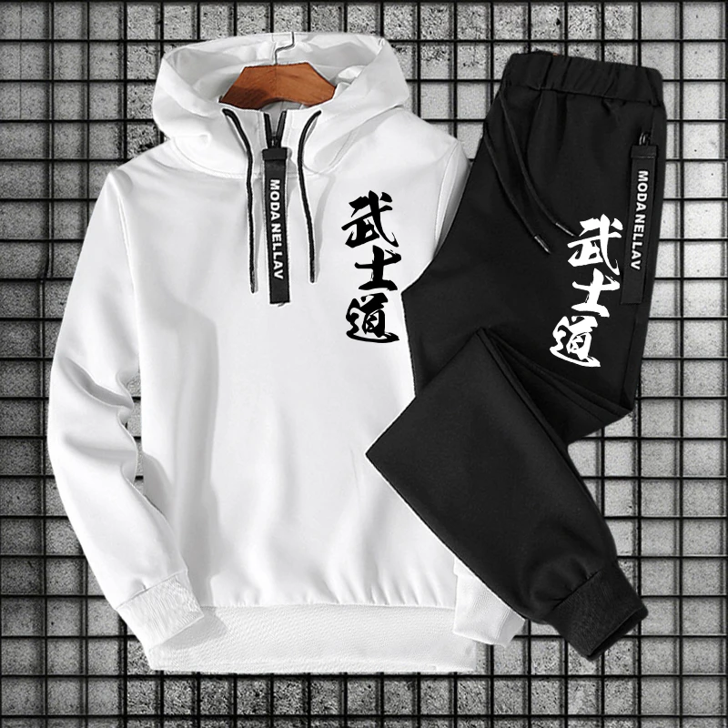 Men's Set/Hoodie/Pants 2026 Bu - Men'S Fashion Zipper Hoodie recension och pris