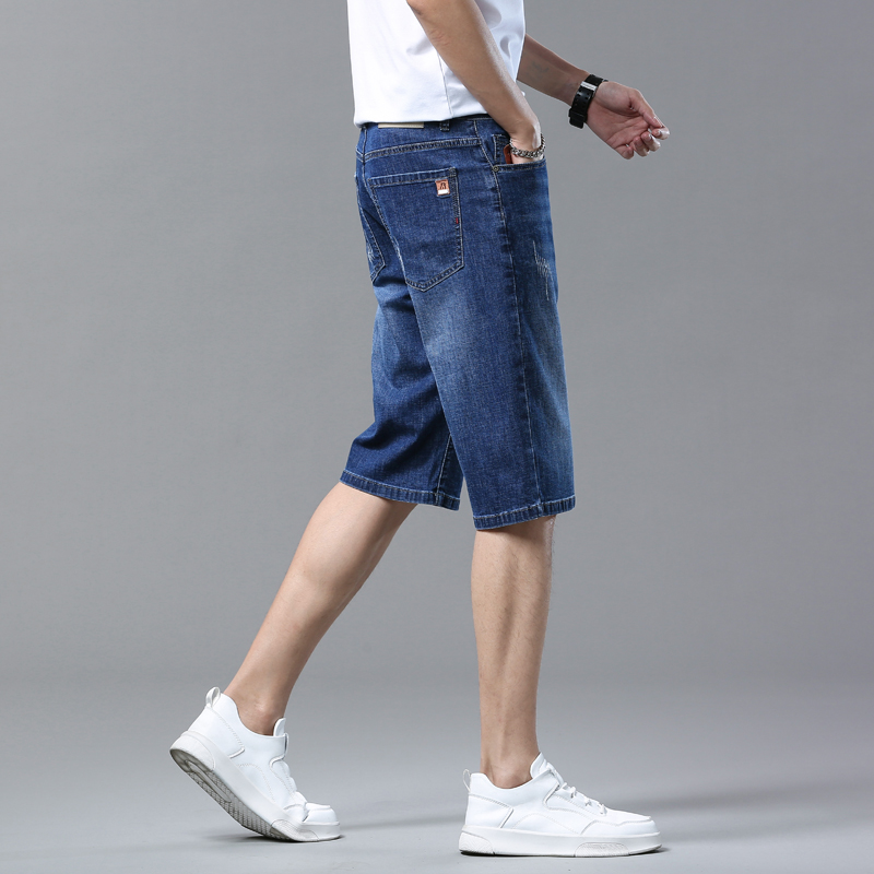 Men's Shorts Summer Straight D - Jeans Pants Fashion Men recension och pris