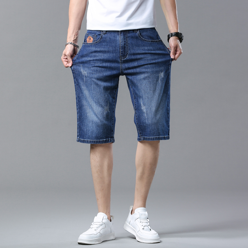 Men's Shorts Summer Straight D - Jeans Pants Fashion Men recension och pris