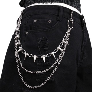 Unisex Hip Hop Punk Rock Metal - Jeans Pants Fashion Men recension och pris