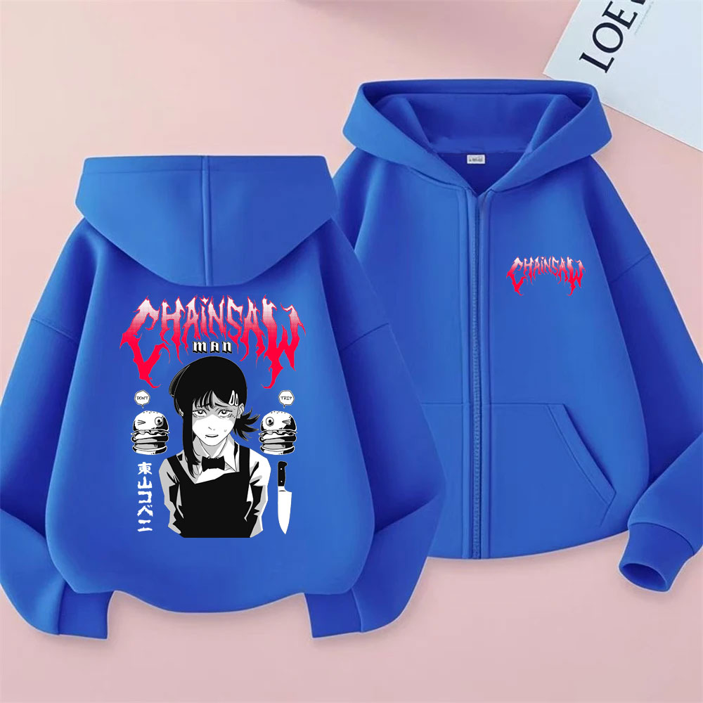 Custom Custom Anime Chainsaw M - Men'S Fashion Zipper Hoodie recension och pris