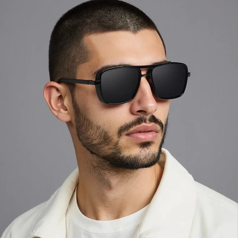 Luxury Rectangle Men's Sunglas - Men'S Fashion Glasses recension och pris