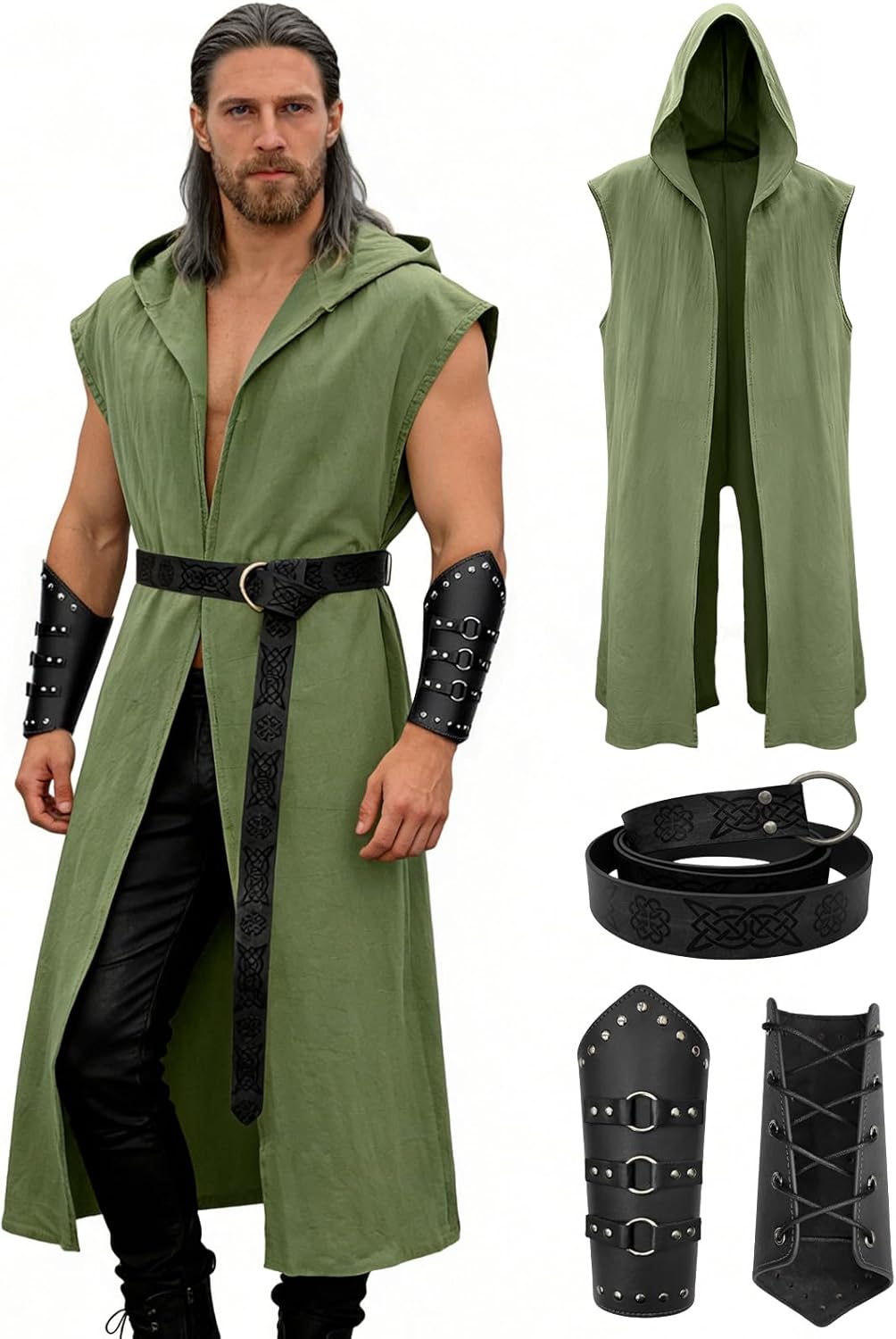Men’s Renaissance Costume Set  - Belt Mens Fashion recension och pris