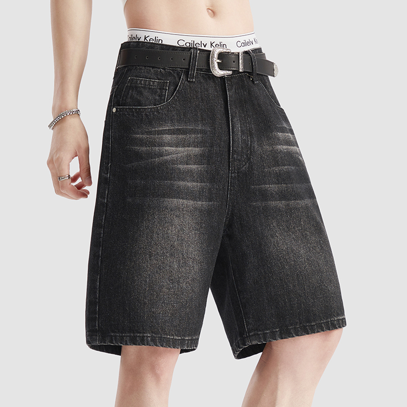 Summer Thin Black Denim Shorts - Jeans Pants Fashion Men recension och pris