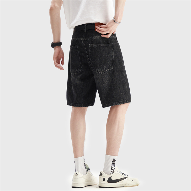 Summer Thin Black Denim Shorts - Jeans Pants Fashion Men recension och pris