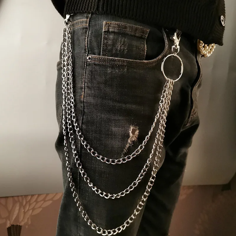 Layer Metal Belt Chain Punk Ho - Belt Mens Fashion recension och pris