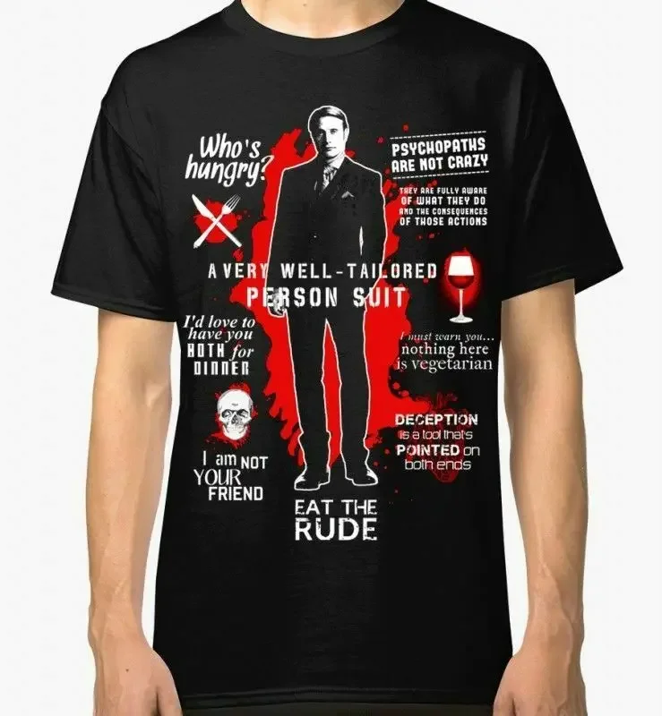 Hannibal Quotes Men'S T-Shirts - Men'S Fashion Quotes recension och pris