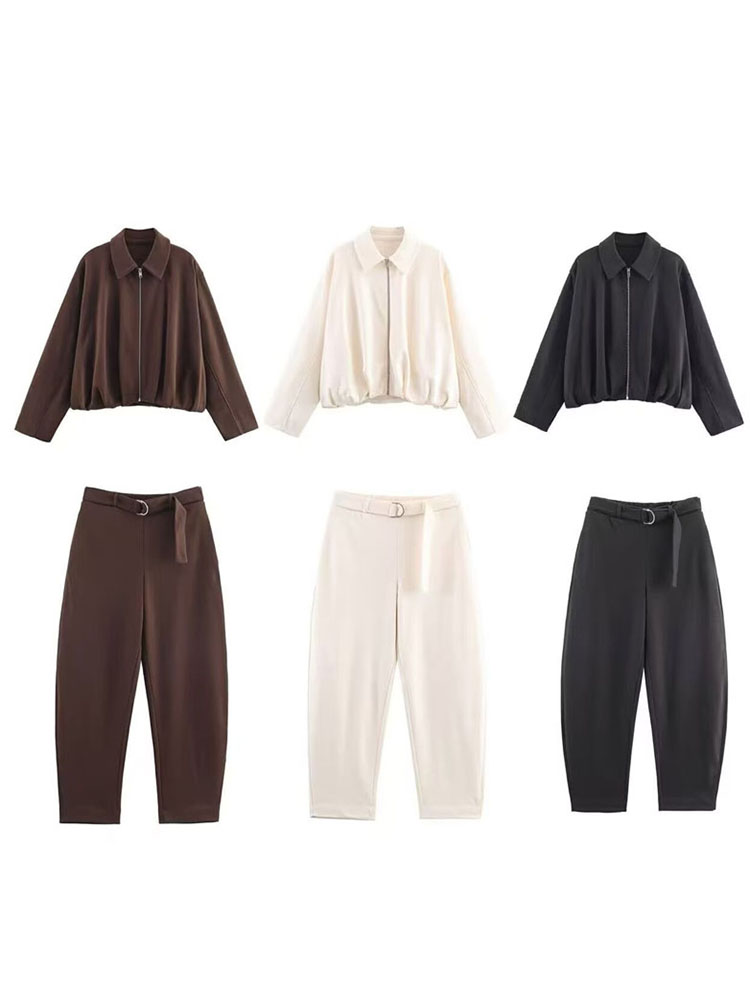 HH Women Chic Lapel Long Sleev - Belt Mens Fashion recension och pris