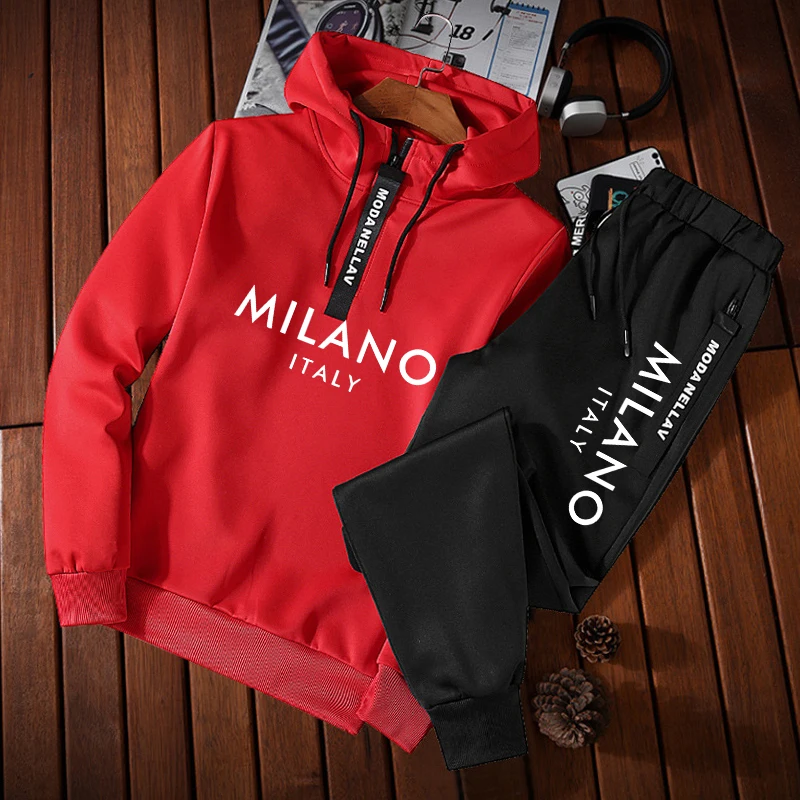 Fashion Men's Tracksuit Casual - Men'S Fashion Zipper Hoodie recension och pris