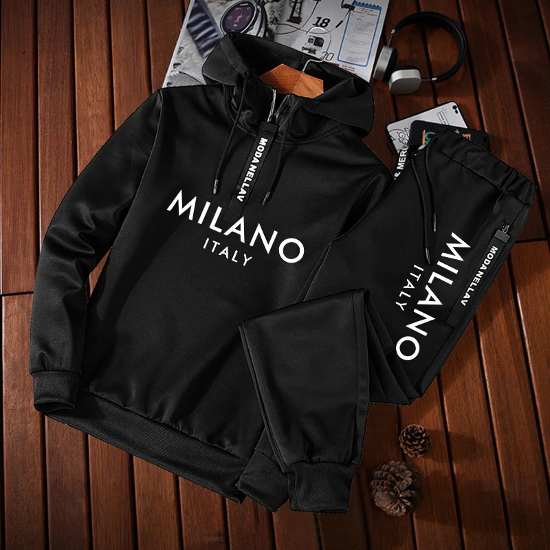 Fashion Men's Tracksuit Casual - Men'S Fashion Zipper Hoodie recension och pris