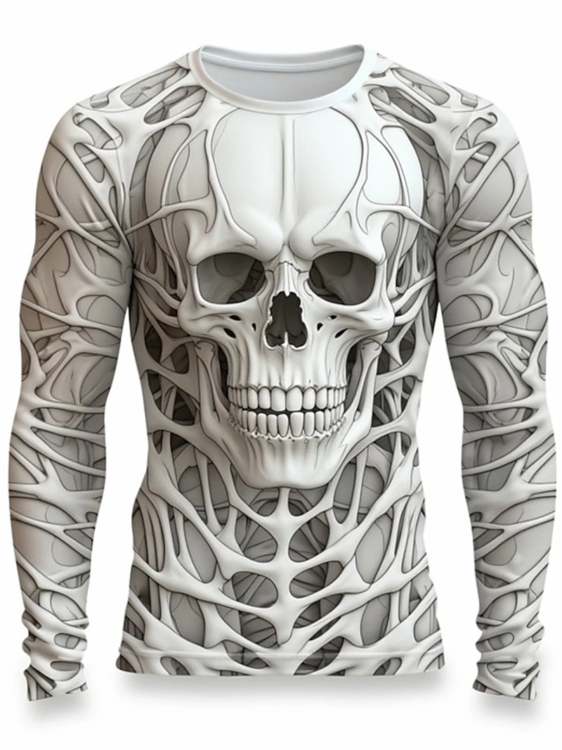 3D Print Skeleton Skulls Patte - Men'S Spring Fashion recension och pris