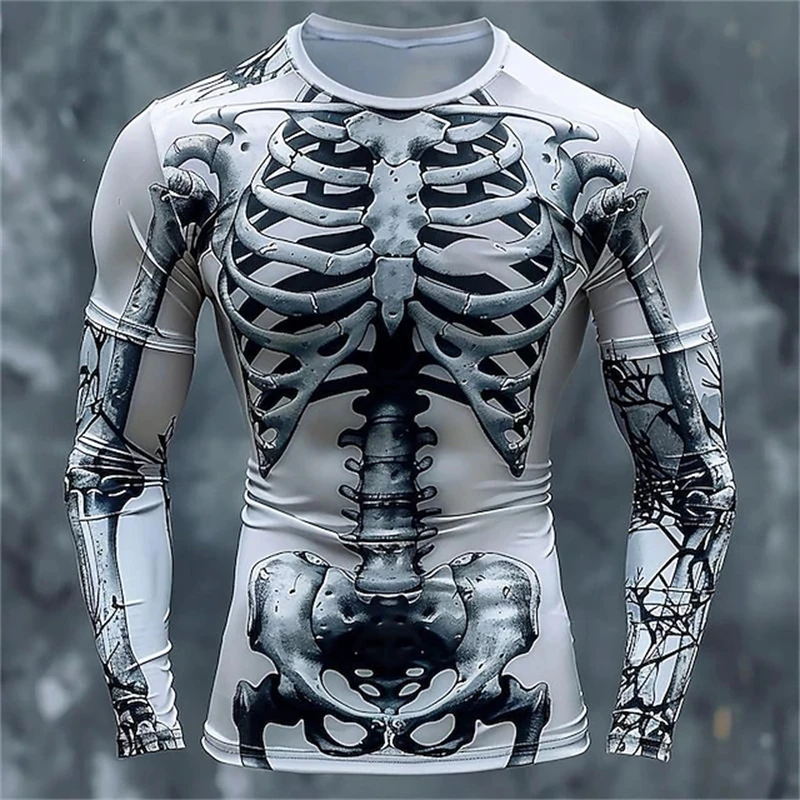 3D Print Skeleton Skulls Patte - Men'S Spring Fashion recension och pris