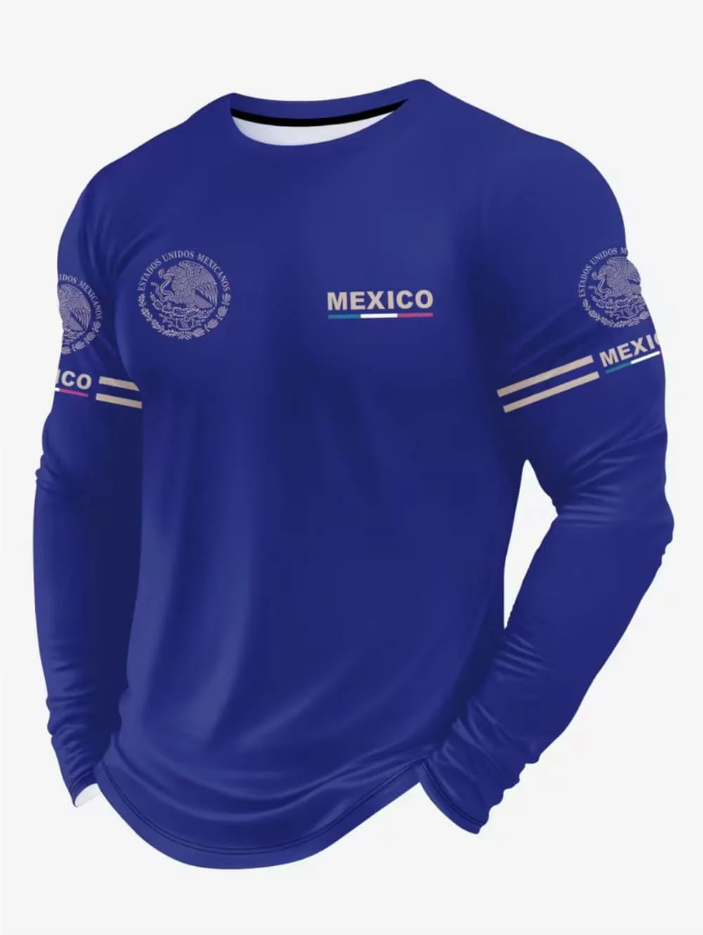 Men's Mexico Eagle Print T‑Shi - Men'S Spring Fashion recension och pris