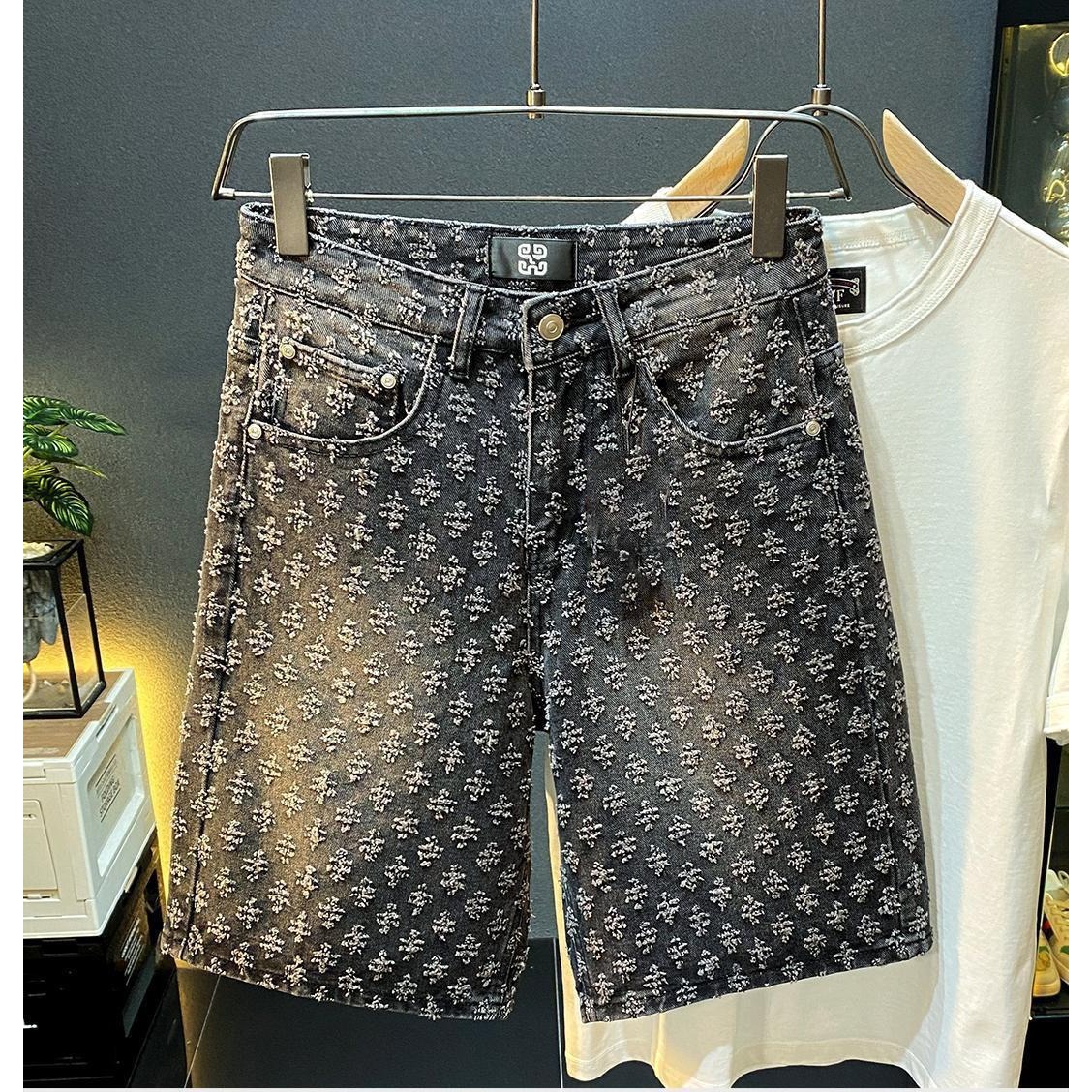 Summer High Street Denim Short - Jeans Pants Fashion Men recension och pris