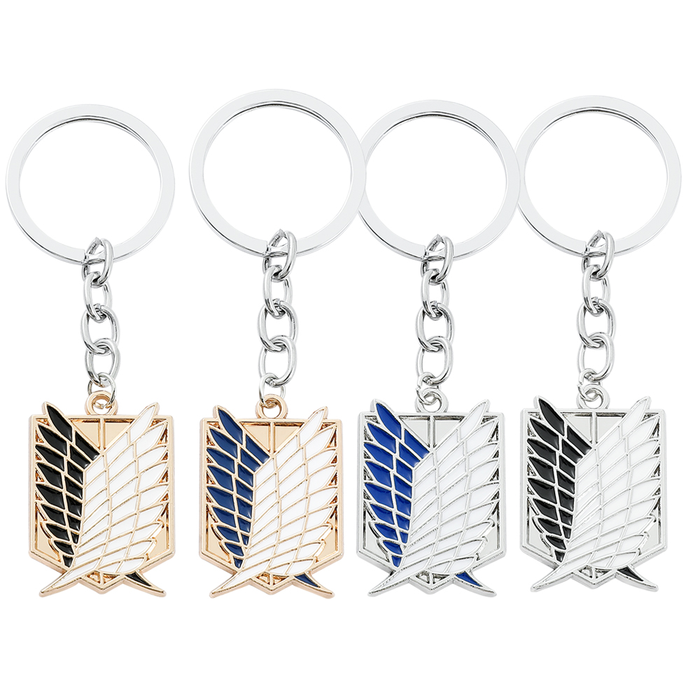 Anime Attack on Titan Enamel B - Men Fashion Key recension och pris