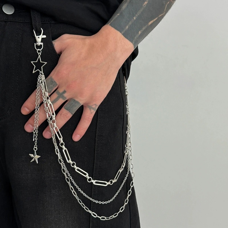 Men Women Hip Hop Double Layer - Jeans Pants Fashion Men recension och pris