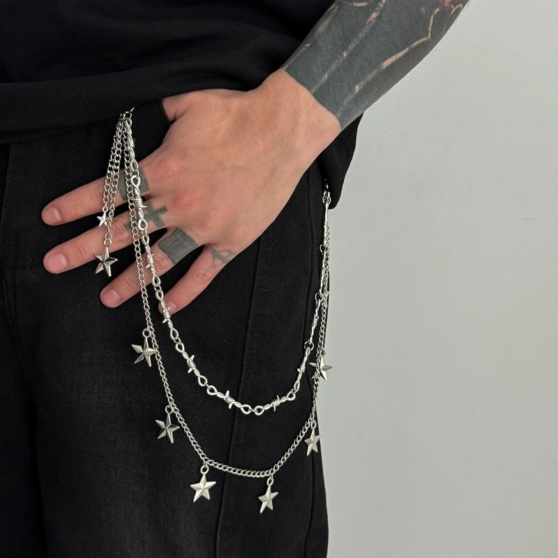 Men Women Hip Hop Double Layer - Jeans Pants Fashion Men recension och pris