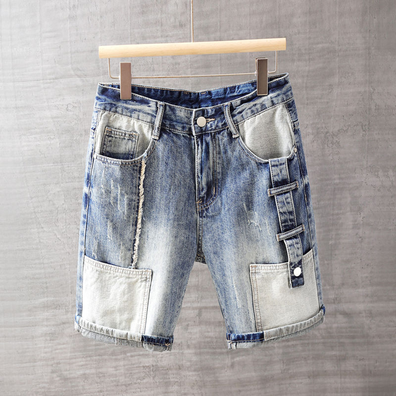 Men's Short Jeans Pants with P - Jeans Pants Fashion Men recension och pris