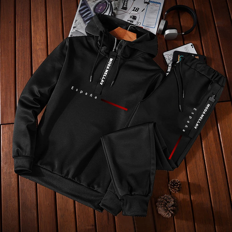 2026 Men's Tracksuit Print Cas - Men'S Fashion Zipper Hoodie recension och pris