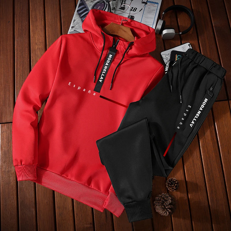2026 Men's Tracksuit Print Cas - Men'S Fashion Zipper Hoodie recension och pris