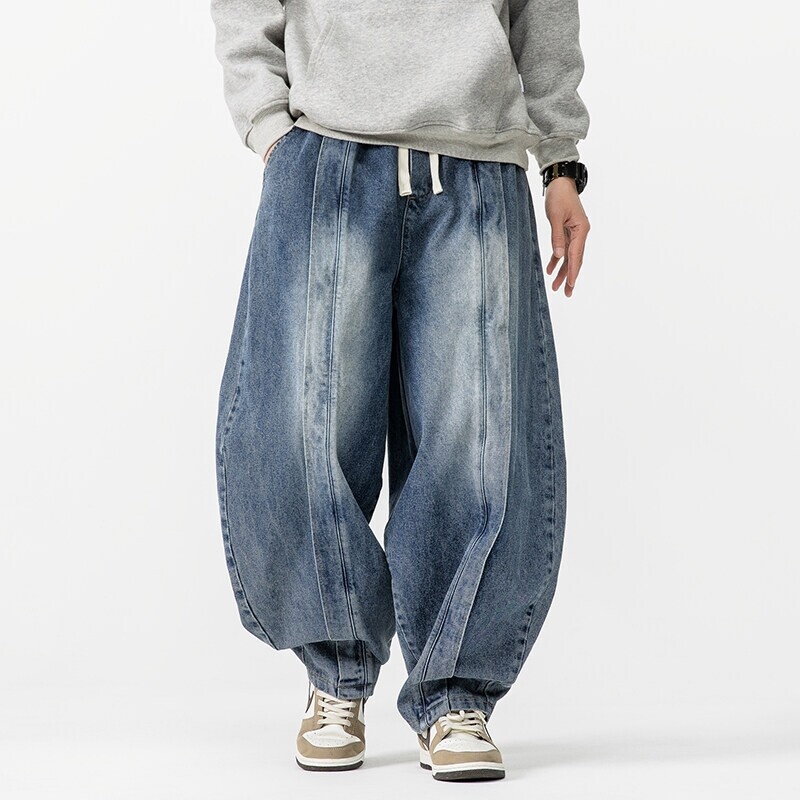2025 New Vintage Harem Pants M - Jeans Pants Fashion Men recension och pris