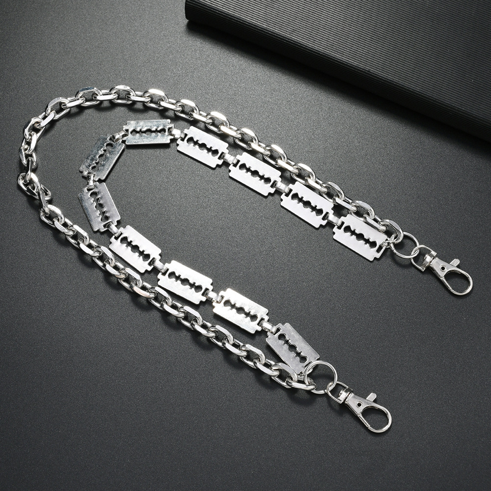 Punk Metal Chain Keychains for - Jeans Pants Fashion Men recension och pris