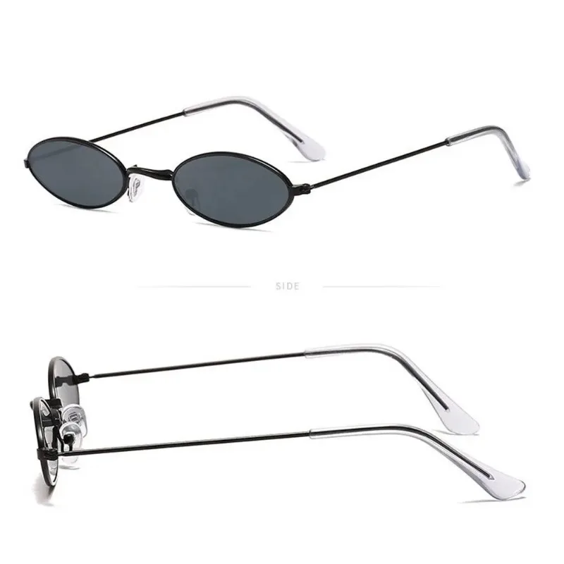 Retro Small Frame Oval Sunglas - Men'S Fashion Glasses recension och pris